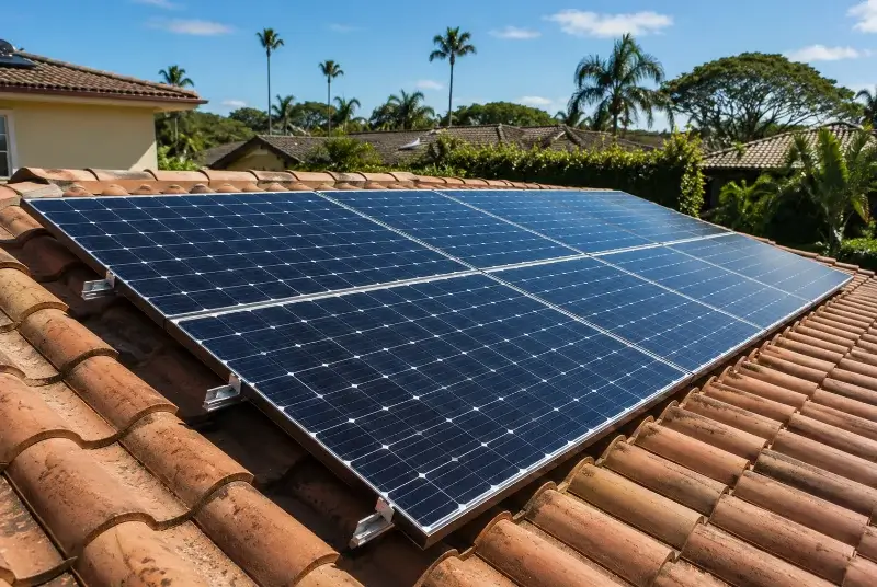 Installation de panneaux solaires à Juscorps